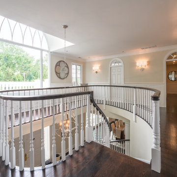 The Brady Bunch --grand staircase & landing