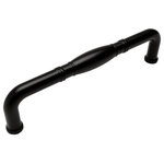 Cosmas - Cosmas 4313-128FB Flat Black Cabinet Pull - Manufacturer: Cosmas
