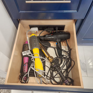 Bathroom Vanity In-Drawer Outlets
