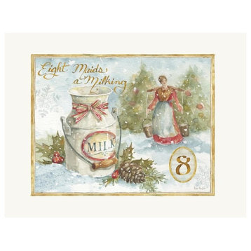 "12 Days of Christmas VIII" Digital Paper Print by Lisa Audit, 34"x26"