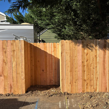 Dog-Eared Fence