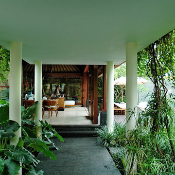 Tropical Garden Design at Ramadewa Villas, Bali