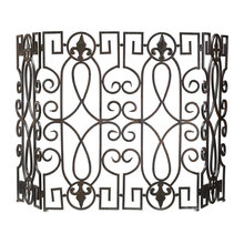 Fireplace screens