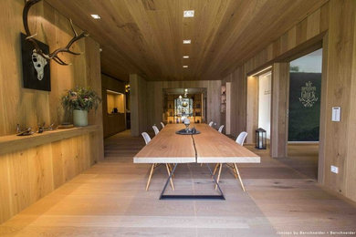 Private House: Germany-Bayern - Floor, Joinery und Wall elements all in Oak
