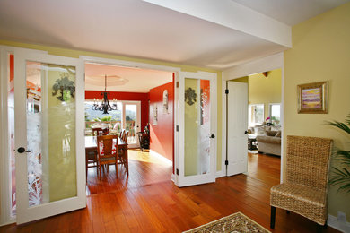 Inspiration for a timeless dining room remodel in San Diego