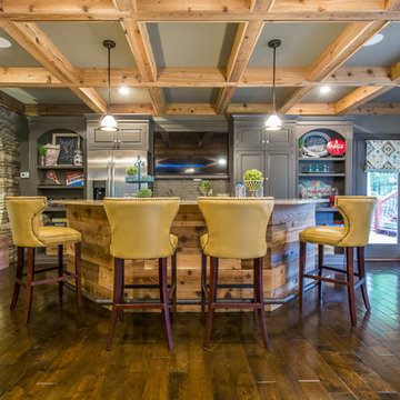 Rustic Home Bar