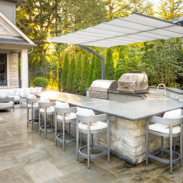 Freestanding Retractable Canopy, Oakville