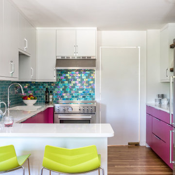 Vibrant Kitchen Remodel