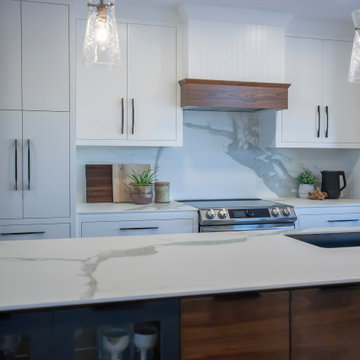 Custom Kitchen with Inset Cabinets