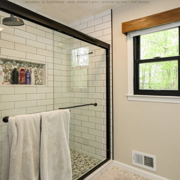 New Window in Stylish Bathroom - Renewal by Andersen New Jersey / NYC