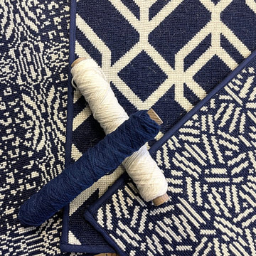 Blue & White Stock