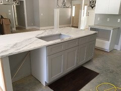 New Alabama White Marble Countertops Look Horrible