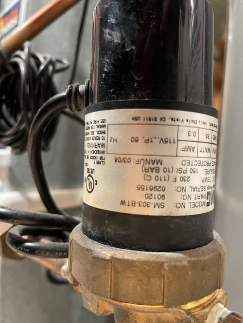 Laing water heater recirculating pump not shutting off