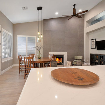 Ahwatukee Kitchen and Fireplace