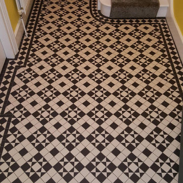 Victorian hallway tiles – Eltham