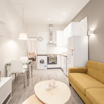 Rehabilitación y decoración de pisos en c/Monteleón (Madrid)