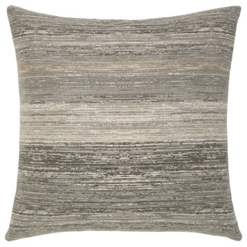 Textured Grigio Indoor/Outdoor Performance Pillow, 20"x20"