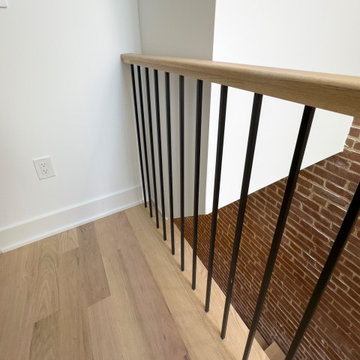 Project #145 | Modern Staircase Renovation in Victorian Townhouse