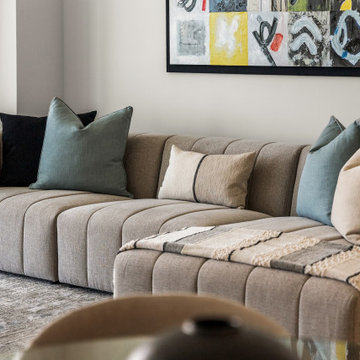 Contemporary Living Room Detail — Quay Commons Sarasota