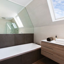 Wood vanity