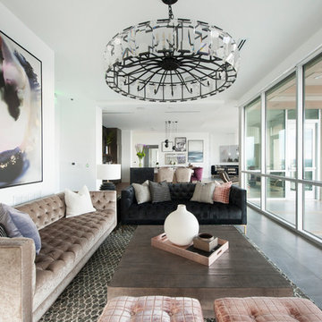 Transitional Living Room