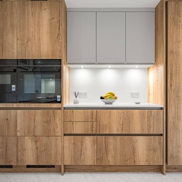Oak Modern Kitchen & Utility in Lake District