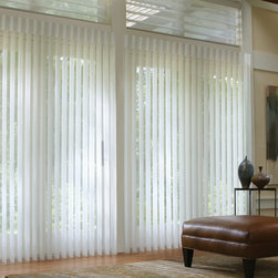 Hunter Douglas Luminette Window Coverings - Vertical Blinds