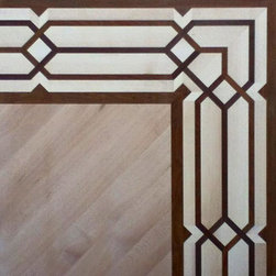 Marquetry & Parquet - Floor Medallions And Inlays