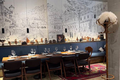 Inspiration for a dining room remodel