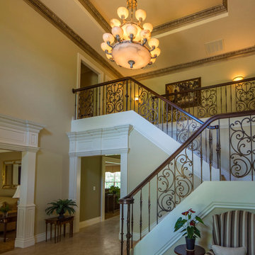 Hopkinton, MA - E.W. Tarca - Custom Tuscan Home
