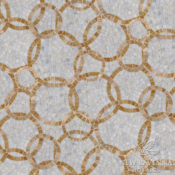 Des Cerceaux Stone Mosaic - Tile