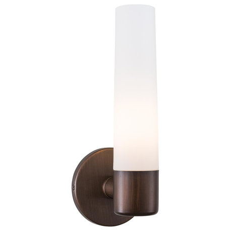 Kovacs P5041 Saber 1 Light 4-3/4"W Bathroom Sconce - Painted Copper Bronze