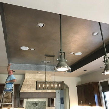 Kitchen Ceiling In process