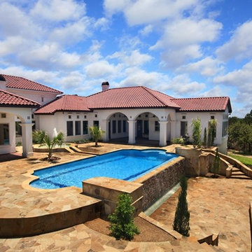 Large Flagstone Deck