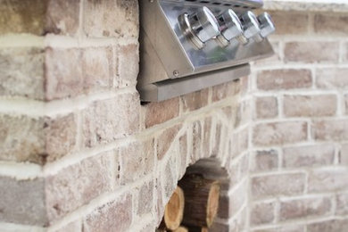 Inspiration for a transitional home design remodel in Charleston