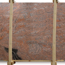 Veronica Red Granite Slab - Kitchen Countertops
