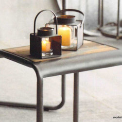 Roost Boatwood Metal Stool/Low Side Table - SKU: F317 - Side Tables And End Tables