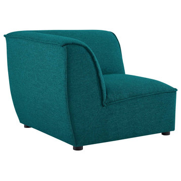 Comprise Corner Sectional Sofa Chair-Teal