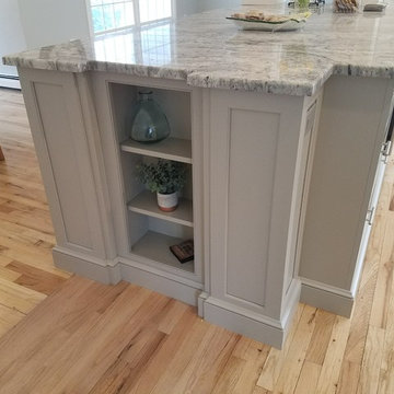 open floor plan kitchen