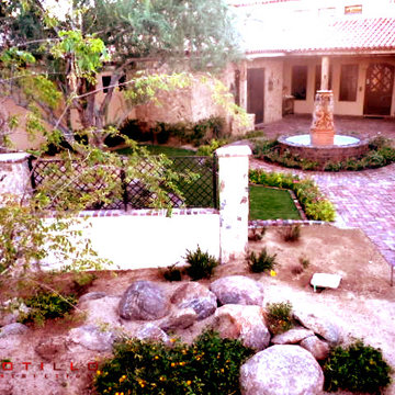Front Court Yard Area