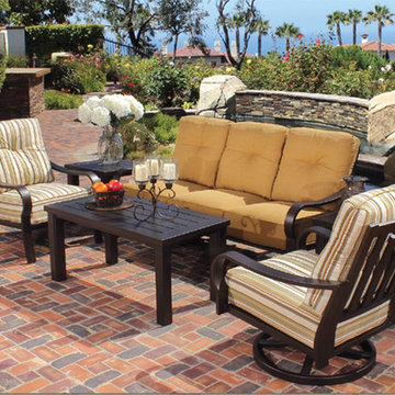 Alu-mont Crestwood Deep Seating Conversation Set