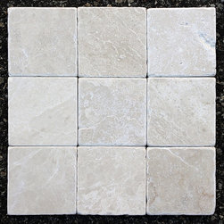 4x4 Botticino Tumbled Collection - Home Decor