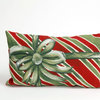Gift Box Green Pillow - 12"X20"