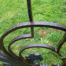 Hand forged iron gate - Home Fencing And Gates