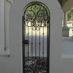 Wrought Iron Exterior Gates - Products