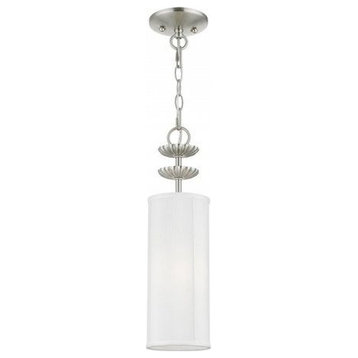 1 Light Mini Pendant In Transitional Style-18.25 Inches Tall and 5.13 Inches