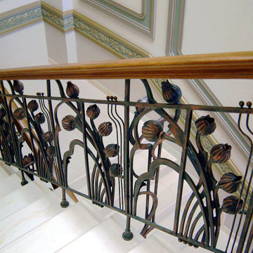 ART NOUVEAU INSPIRED RAILING