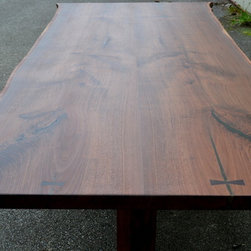 Ten Foot Long Live Edge Walnut Dining Table - Products