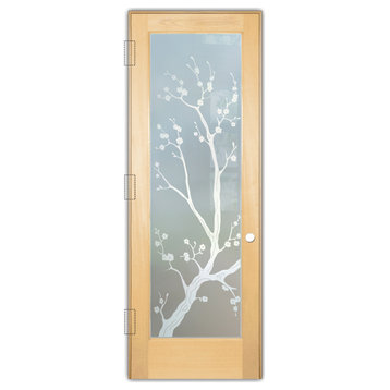 Interior Prehung Door or Interior Slab Door - Cherry Blossom - Maple - 24" x...