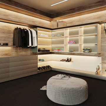 Custom Walk-in Closet